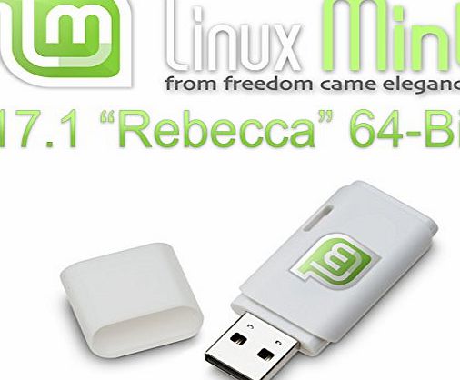 Linux Mint 17.1 Rebecca 64Bit Full Operating System On 8GB Bootable USB [Not DVD / CD]